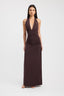 Sariah™ | Elegant Halter Maxi Dress
