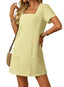 Olive™ | Chic Short Sleeve Dress