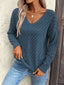 Aubrielle™ V-Neck Knit Sweater