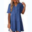 Shaila™ | Casual V-Neck Mini Dress