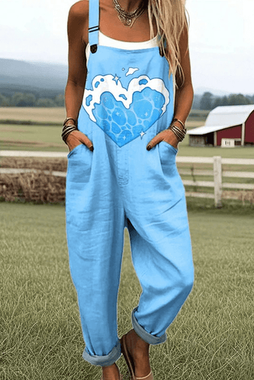 Ocean Heart Jumpsuit