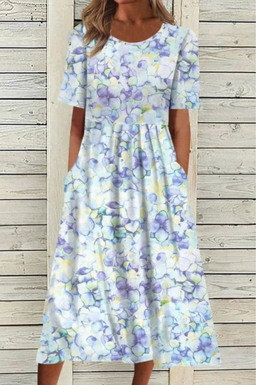 Aria | Floral Breeze Loose Dress