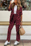 Wild™ | Leopard Blazer & Pants Set