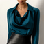 Selene - Luxe Satin Blouse.