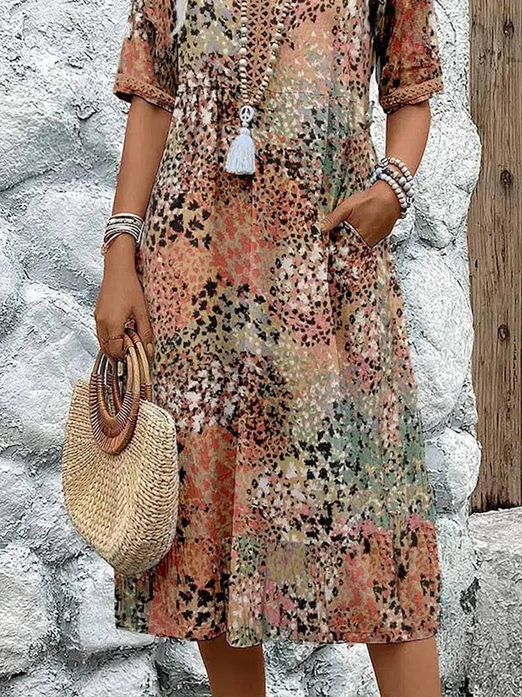 Nova™ | Boho Floral Maxi