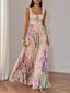 Rayelle™ | Elegant Floral Maxi Dress