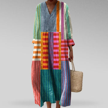 Cerelle™ | Elegant Geometric Dress